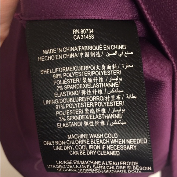 Max and Cleo cocktail dress purple - Picture 4 of 5